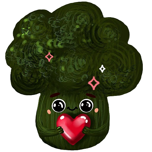 Эмодзи Милый Брокколь