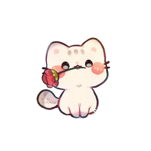 Эмодзи cute cats more wens