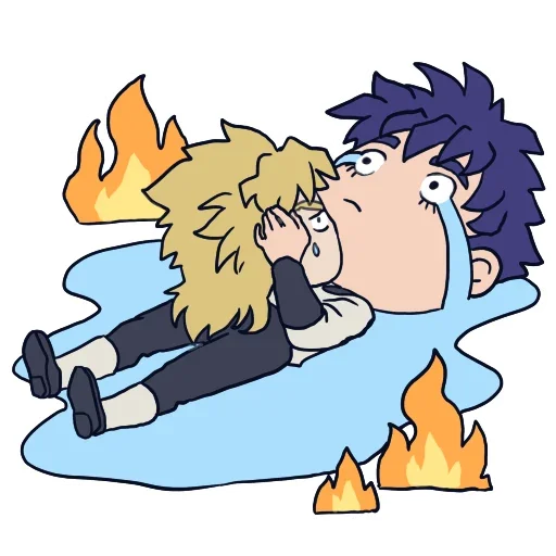 Эмодзи Cute JoJo's by Gamusaur