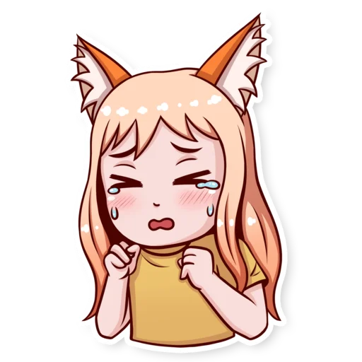 Эмодзи Cute Lisya