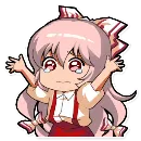 Эмодзи Cute Mokou