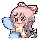 Эмодзи Cute Mokou