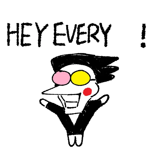 Эмодзи HEY EVERY !