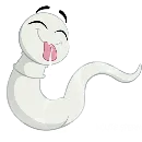 Эмодзи cute sperm