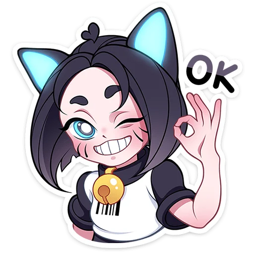 Эмодзи Кибер Милшу 01