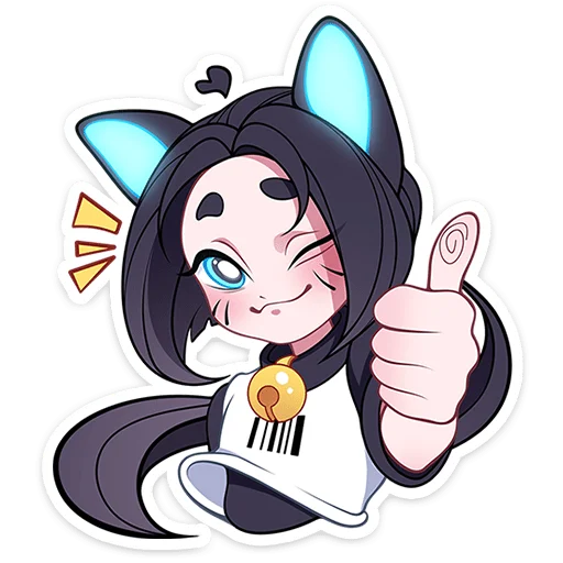 Эмодзи Кибер Милшу 01