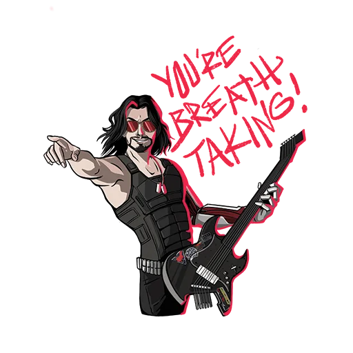 Эмодзи Cyberpunk 2077