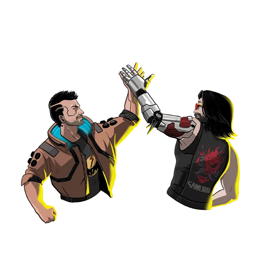 Эмодзи Cyberpunk 2077