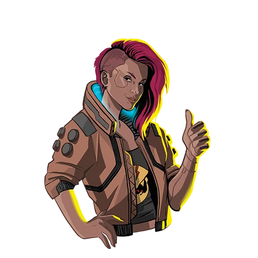 Эмодзи Cyberpunk 2077