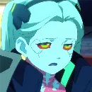 Эмодзи Cyberpunk Edgerunners Rebecca