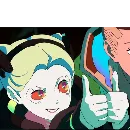 Эмодзи Cyberpunk Edgerunners Rebecca