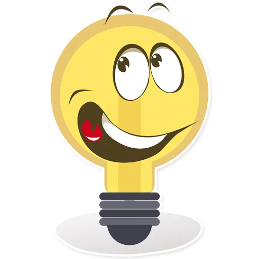 Эмодзи Лампочка