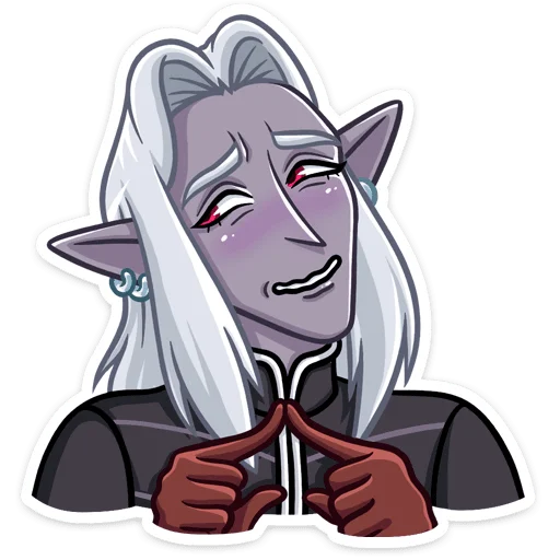 Эмодзи Тёмный Гилиат