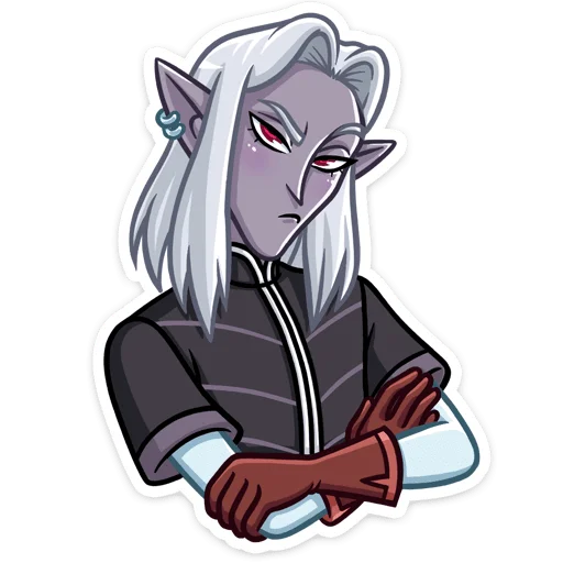 Эмодзи Тёмный Гилиат