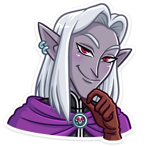 Эмодзи Тёмный Гилиат