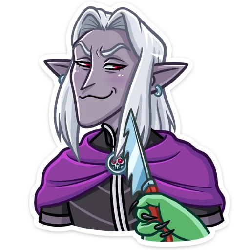 Эмодзи Тёмный Гилиат