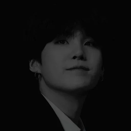 Эмодзи dark/black min yoongi. ^ ^