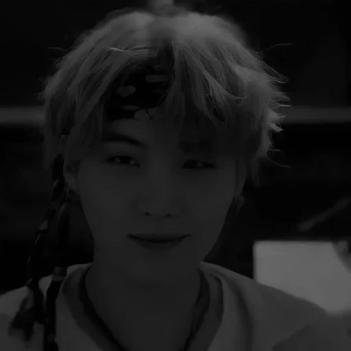 Эмодзи dark/black min yoongi. ^ ^