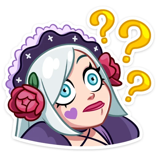 Эмодзи Темная Леди