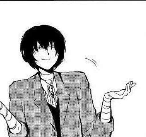 Эмодзи Osamu Dazai