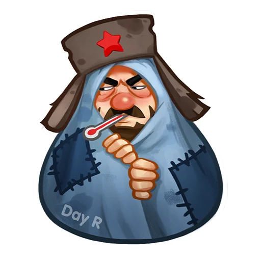 Эмодзи Day R survival rus