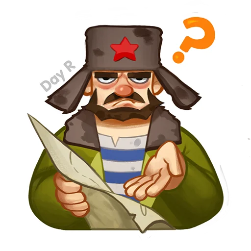 Эмодзи Day R survival rus