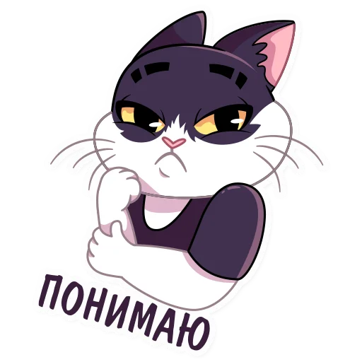 Эмодзи Кот Дайвинчика