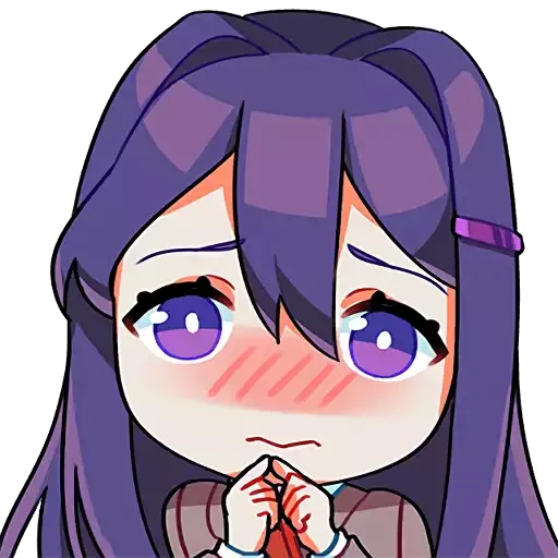 Эмодзи doki doki emotes