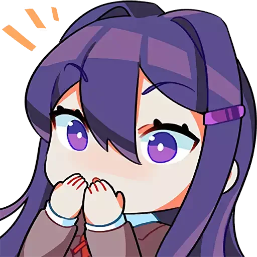 Эмодзи doki doki emotes