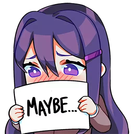 Эмодзи doki doki emotes