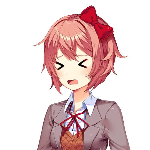 Эмодзи Doki-Doki Literature Club