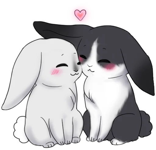 Эмодзи weird bunny