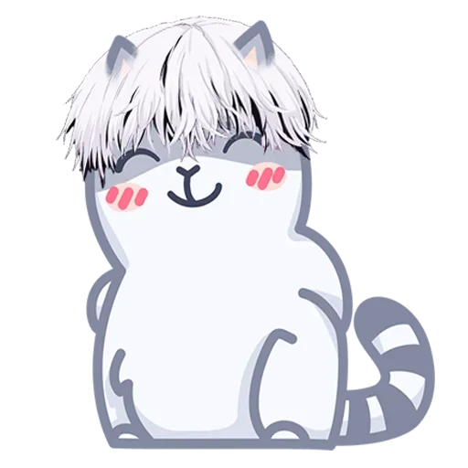 Эмодзи DEAD INSIDE PERSIK (GREY ED)