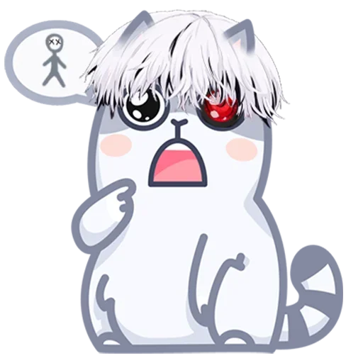 Эмодзи DEAD INSIDE PERSIK (GREY ED)