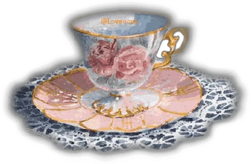 Эмодзи Tea Time for girls and boyd