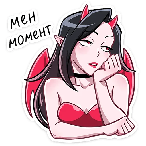 Эмодзи Дьяволица 2.0