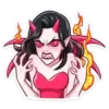 Эмодзи Дьяволица