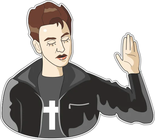 Эмодзи Depeche Mode Stickers