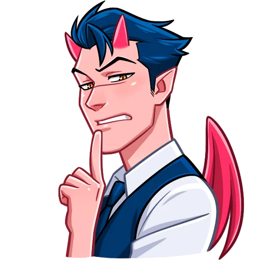 Эмодзи Дьявол без надписей