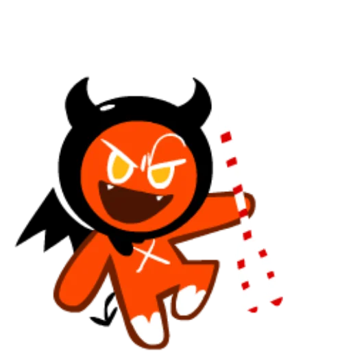 Эмодзи Devil Cookie!