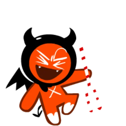 Эмодзи Devil Cookie!