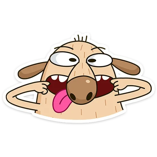 Эмодзи Пес Дигги