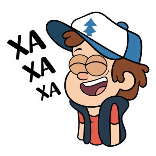 Эмодзи Диппер - Gravity Falls