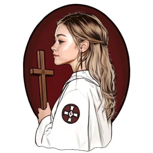 Эмодзи KKK Girl