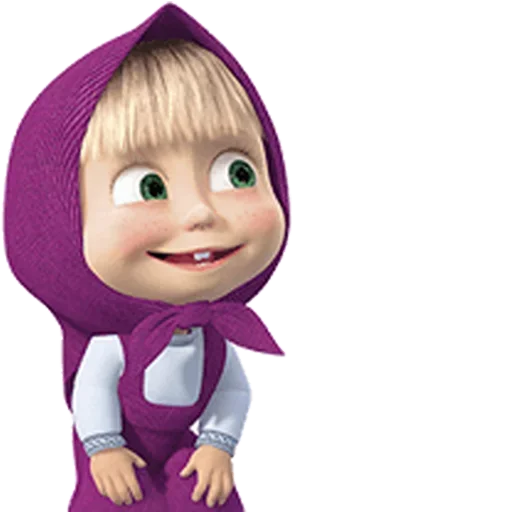 Эмодзи маша и медведь