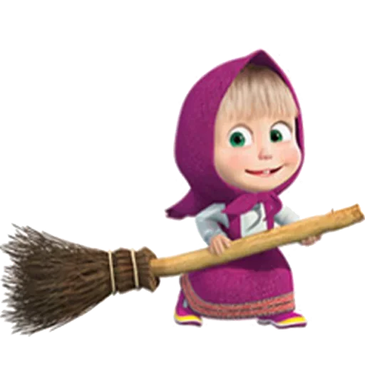 Эмодзи маша и медведь