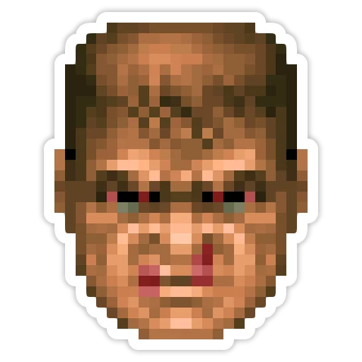 Эмодзи Doom Slayer