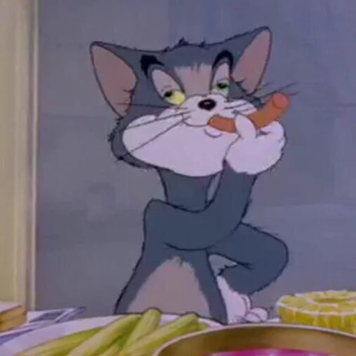 Эмодзи dope Tom & Jerry