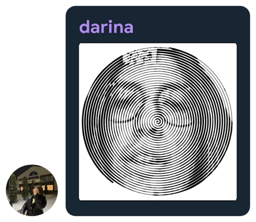 Эмодзи Дарина Darina dr1na