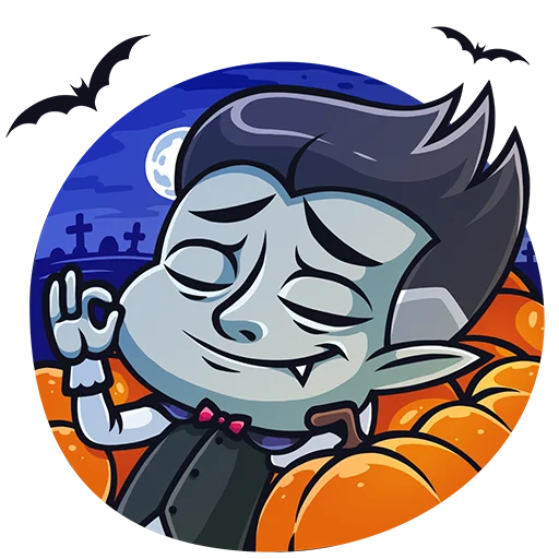 Эмодзи Граф Дракула